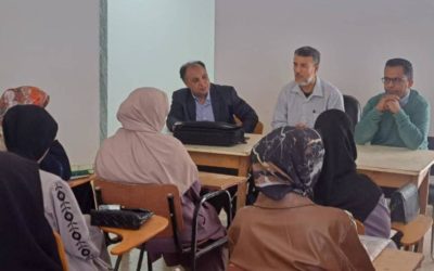 عودة قسم الجغرافيا (المرج ) إلى الدراسة الحقلية