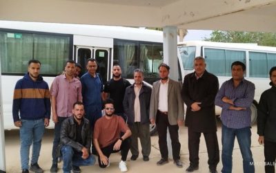 انطلاق الدراسة الحقلية بقسم الجغرافيا