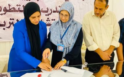 توقيع اتفاقية تعاون ثنائية بين كلية التربية المرج وجمعية الليبين التربويين