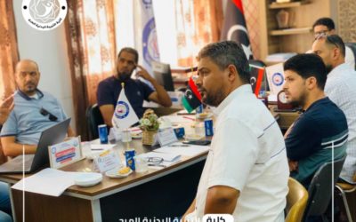 لجنة الخطة الاستراتيجية بكلية التربية البدنية تجتمع