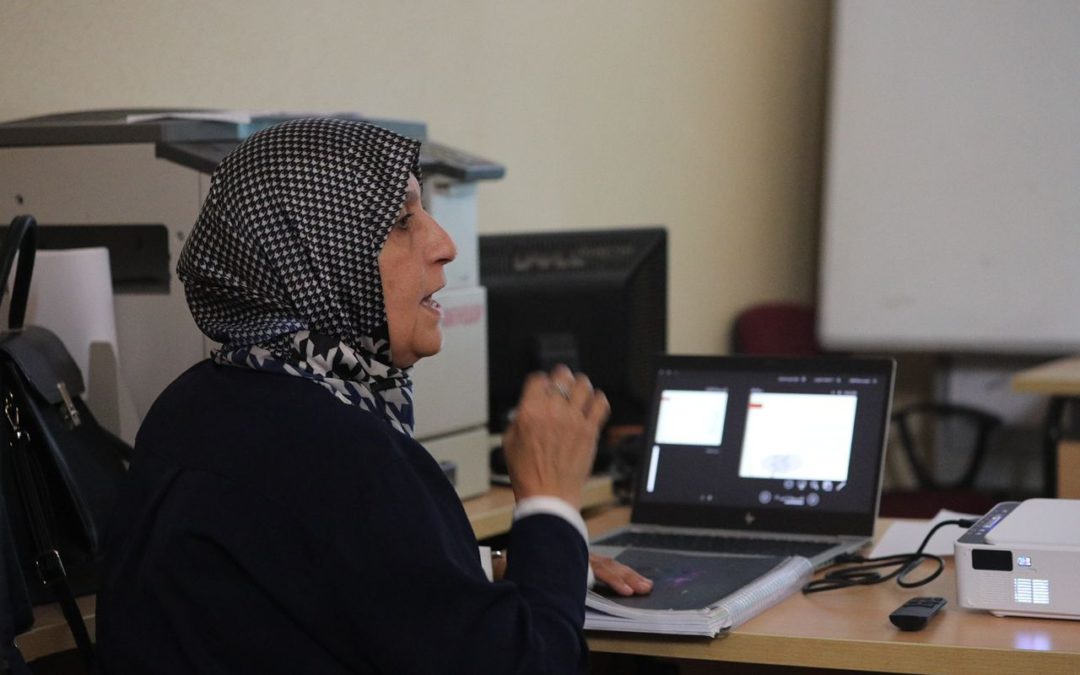 كلية التربية – المرج تواصل ورشة تدريبية لطلبة قسم الإدارة التعليمية  