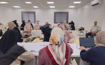 قسم الدراسات التربوية والنفسية المرج يختتم مناقشات أبحاث التخرج لطلبة الشعب التعليمية
