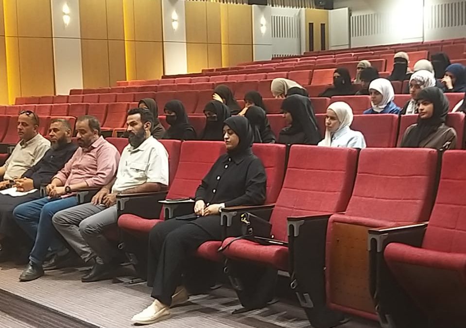 حفل استقبال الطلاب الجدد بكلية التربية المرج