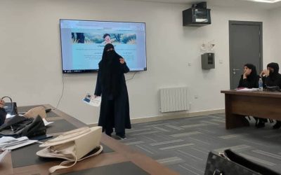 عرض إرشادي تطبيقي لطلبة الدبلوم التربوي وشعبة الفئات الخاصة بكلية التربية