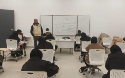 بدء الامتحانات النهائية بكلية التربية المرج