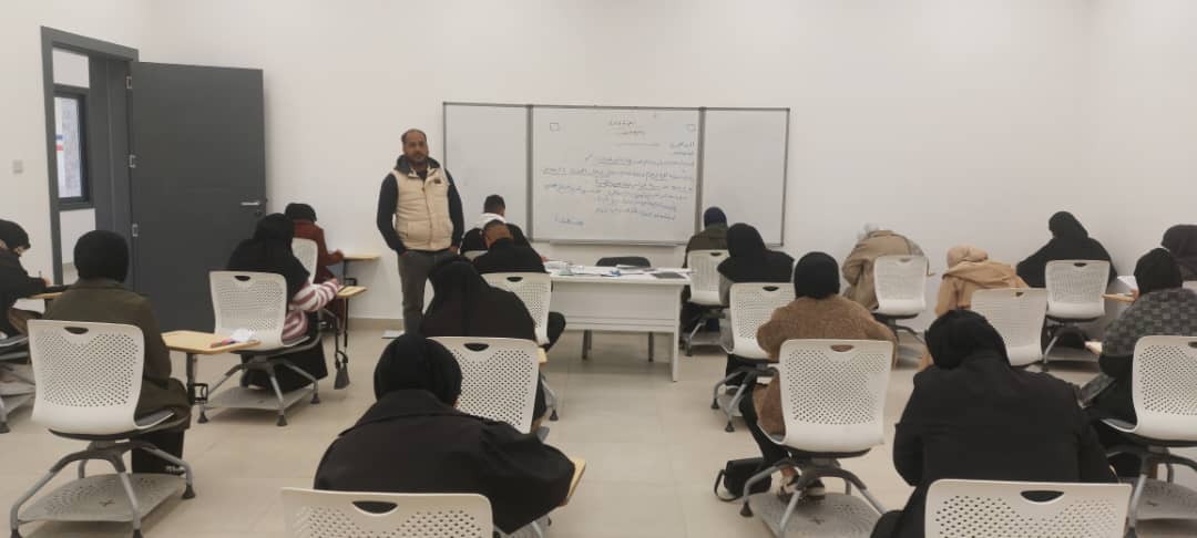 بدء الامتحانات النهائية بكلية التربية المرج
