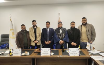مناقشة رسالة ماجستير بكلية التربية – المرج حول مهارات التذوق الأدبي لدى طلاب المرحلة الثانوية