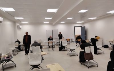 انطلاق الامتحانات النهائية لطلبة الدراسات العليا بكلية التربية بالمرج